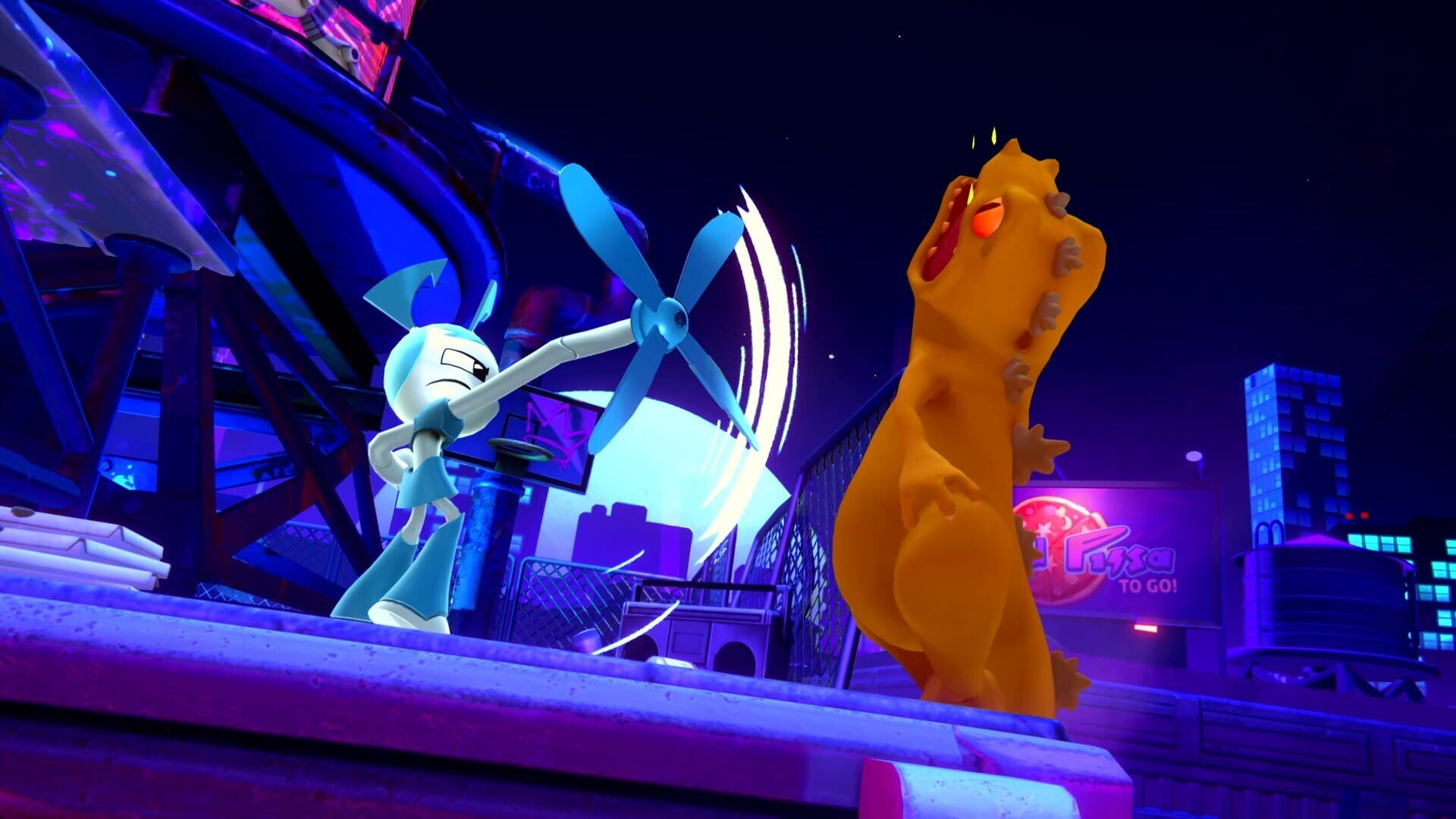 Screenshot for Nickelodeon All-Star Brawl: Jenny
