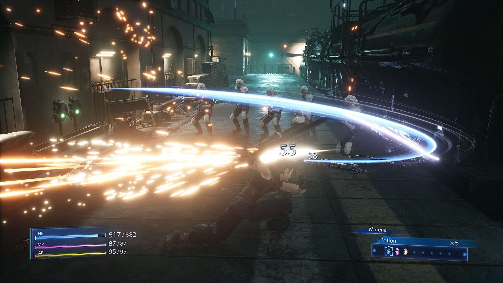 Screenshot for Crisis Core: Final Fantasy VII - Reunion