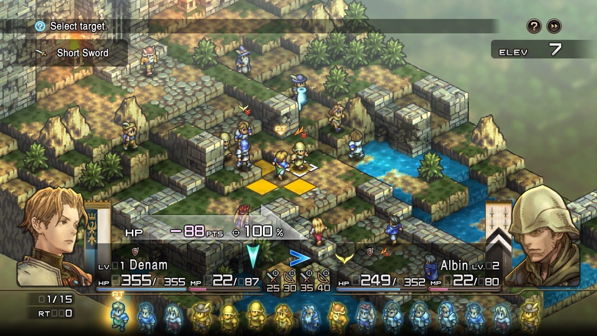 Screenshot for Tactics Ogre: Reborn