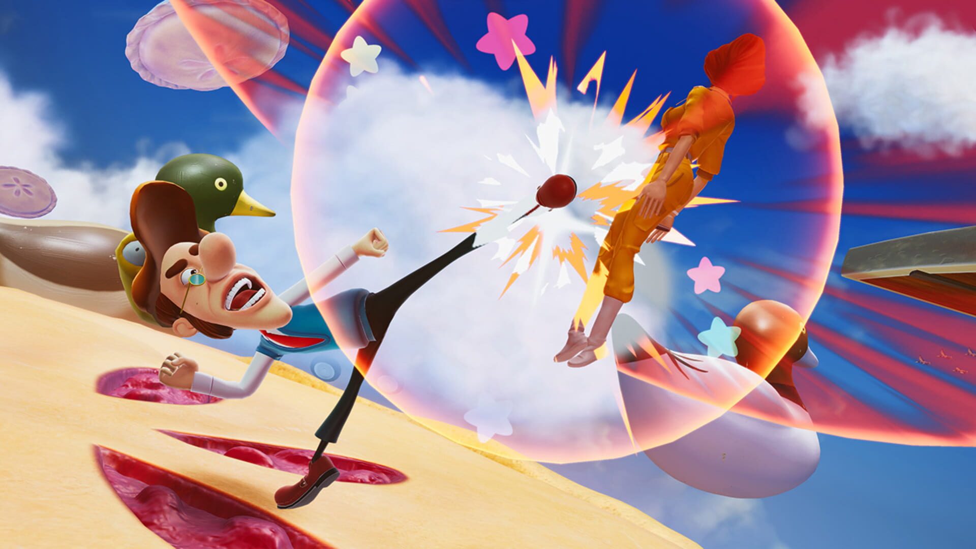 Screenshot for Nickelodeon All-Star Brawl: Hugh Neutron