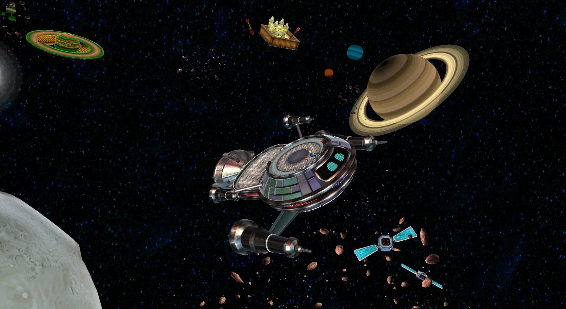 Screenshot for Super Mario Gravity