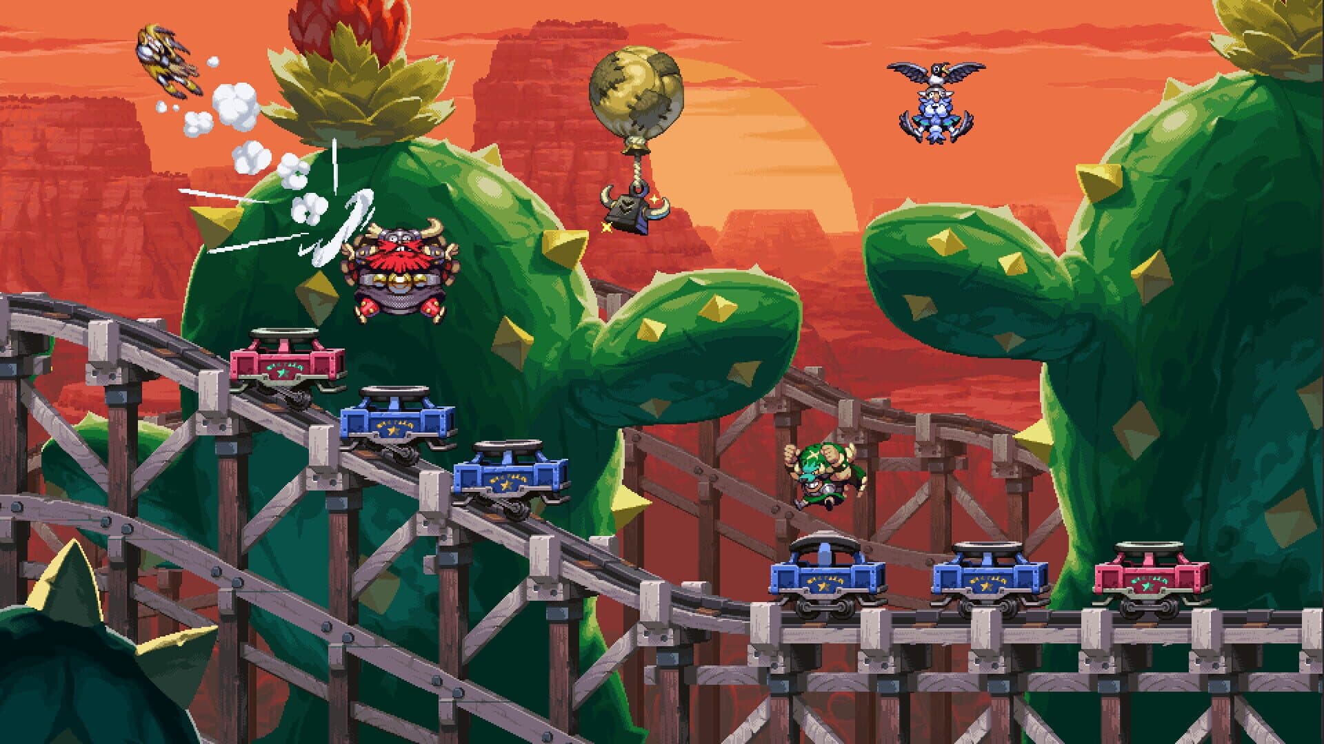 Screenshot for Vikings on Trampolines