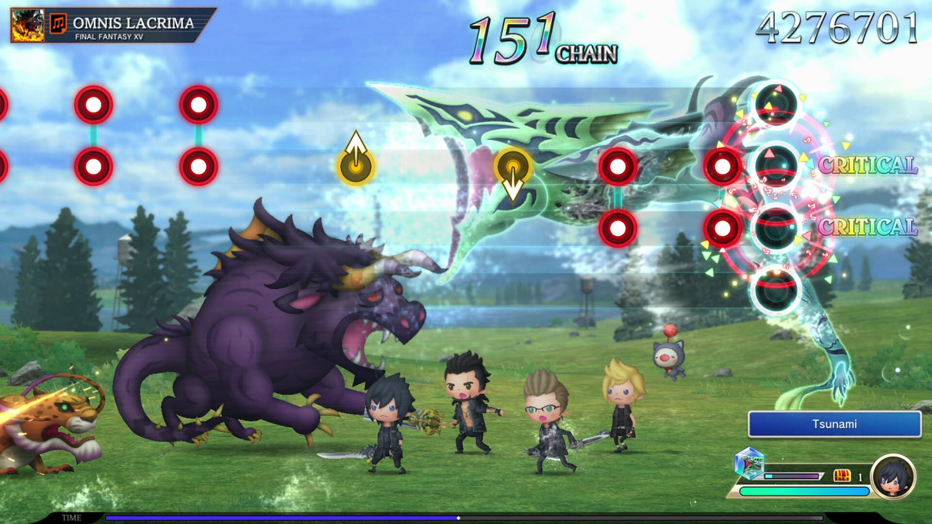 Screenshot for Theatrhythm Final Bar Line