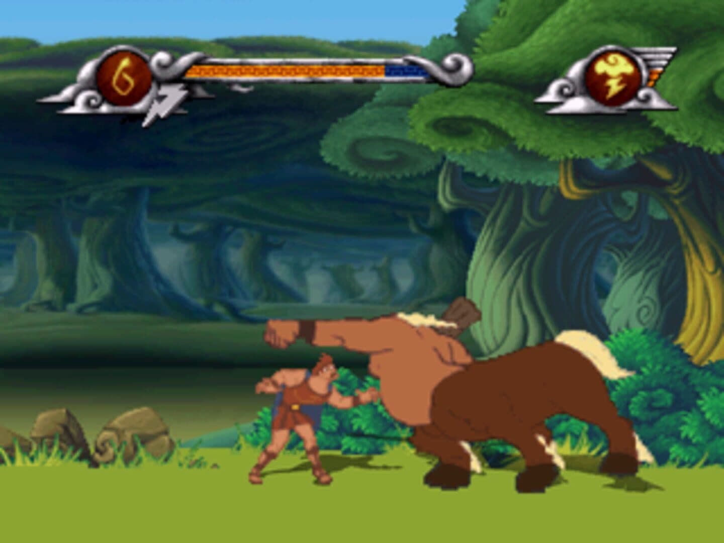 Screenshot for Disney's Hercules Action Game