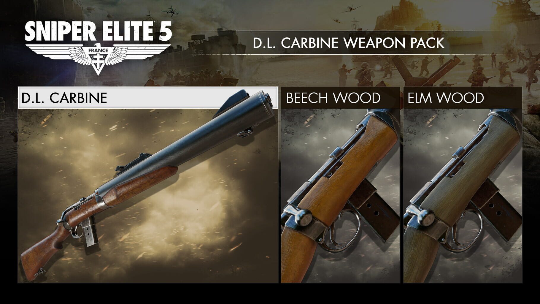 Screenshot for Sniper Elite 5: Landing Force Mission and Weapon Pack