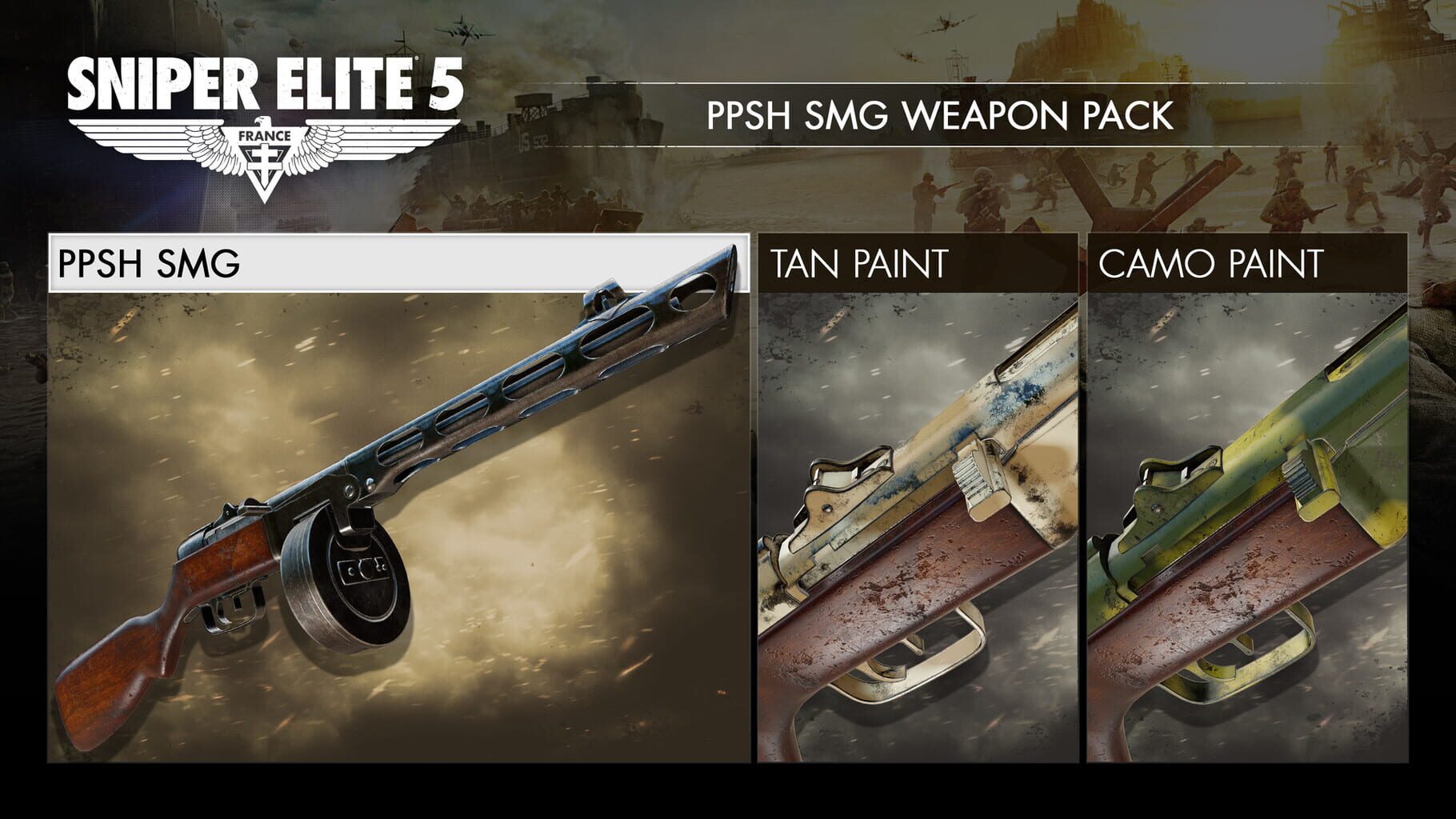 Screenshot for Sniper Elite 5: Landing Force Mission and Weapon Pack