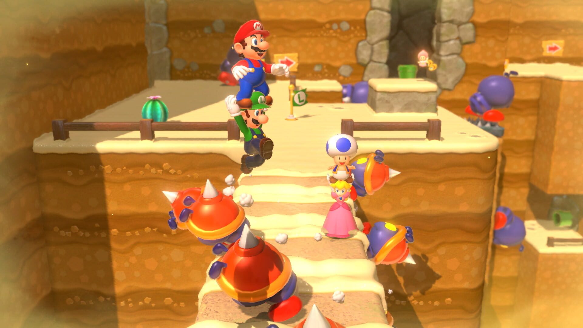 Screenshot for Super Mario 3D World + Bowser's Fury