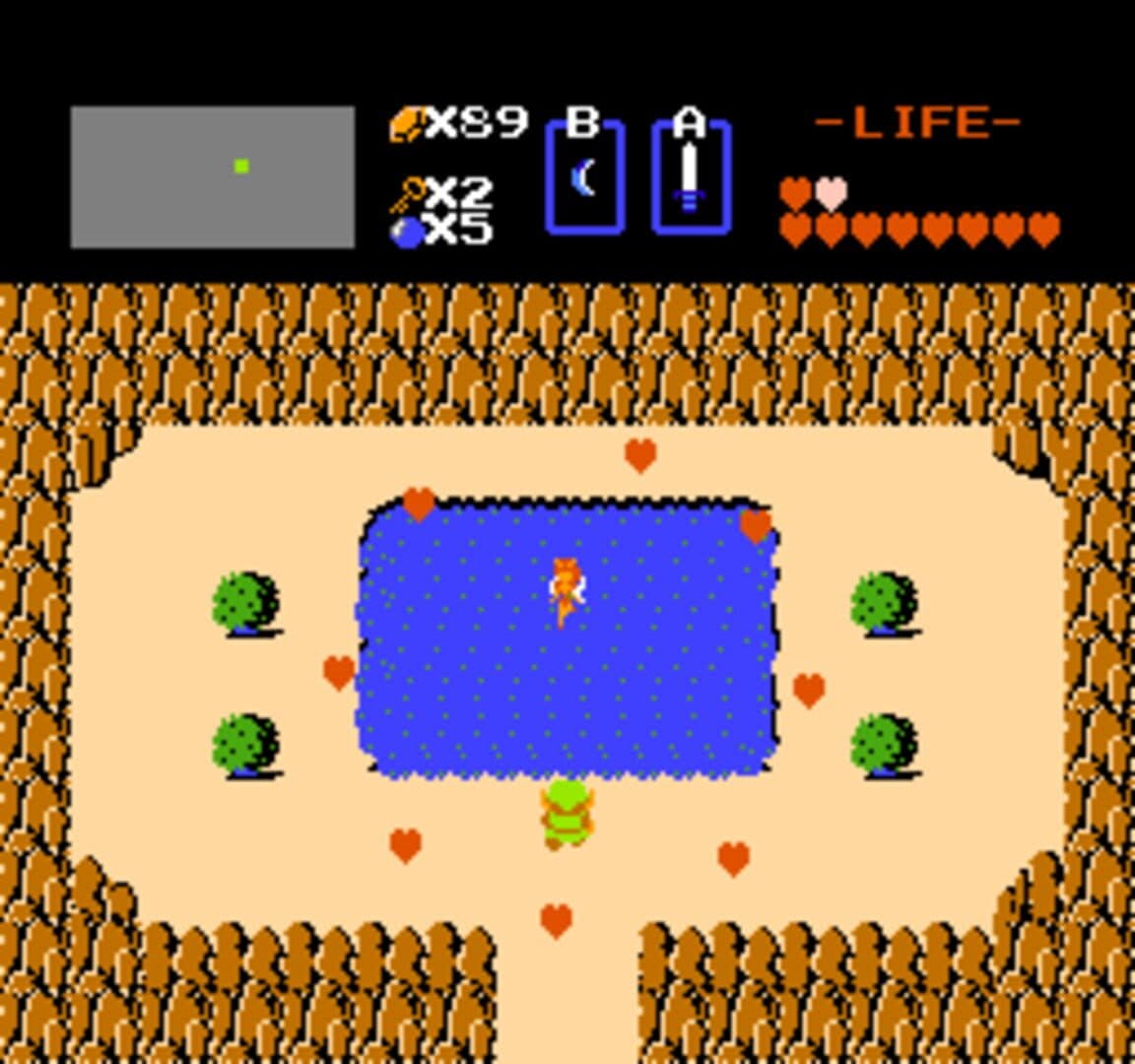 Screenshot for The Legend of Zelda