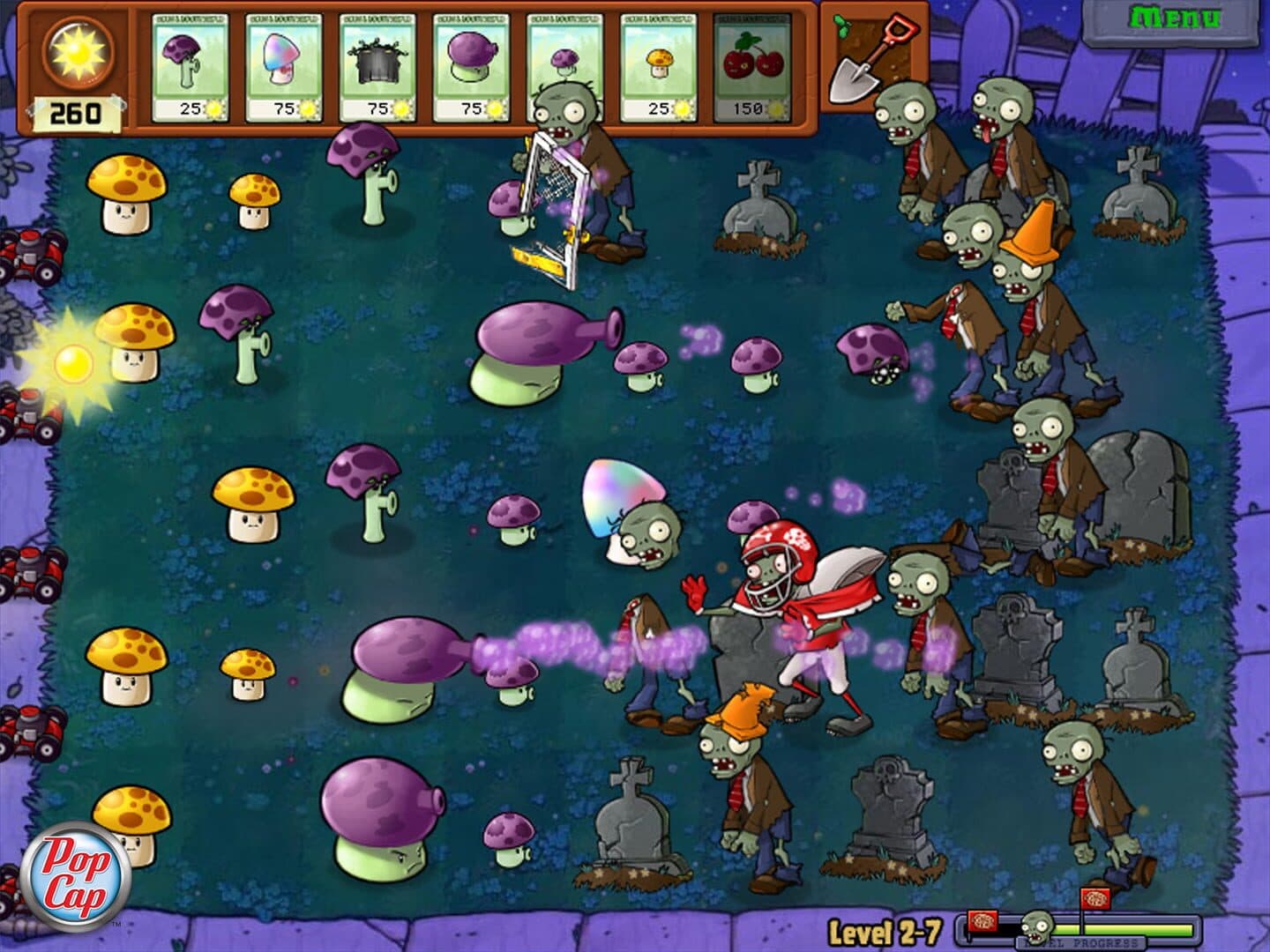Screenshot for Plants vs. Zombies