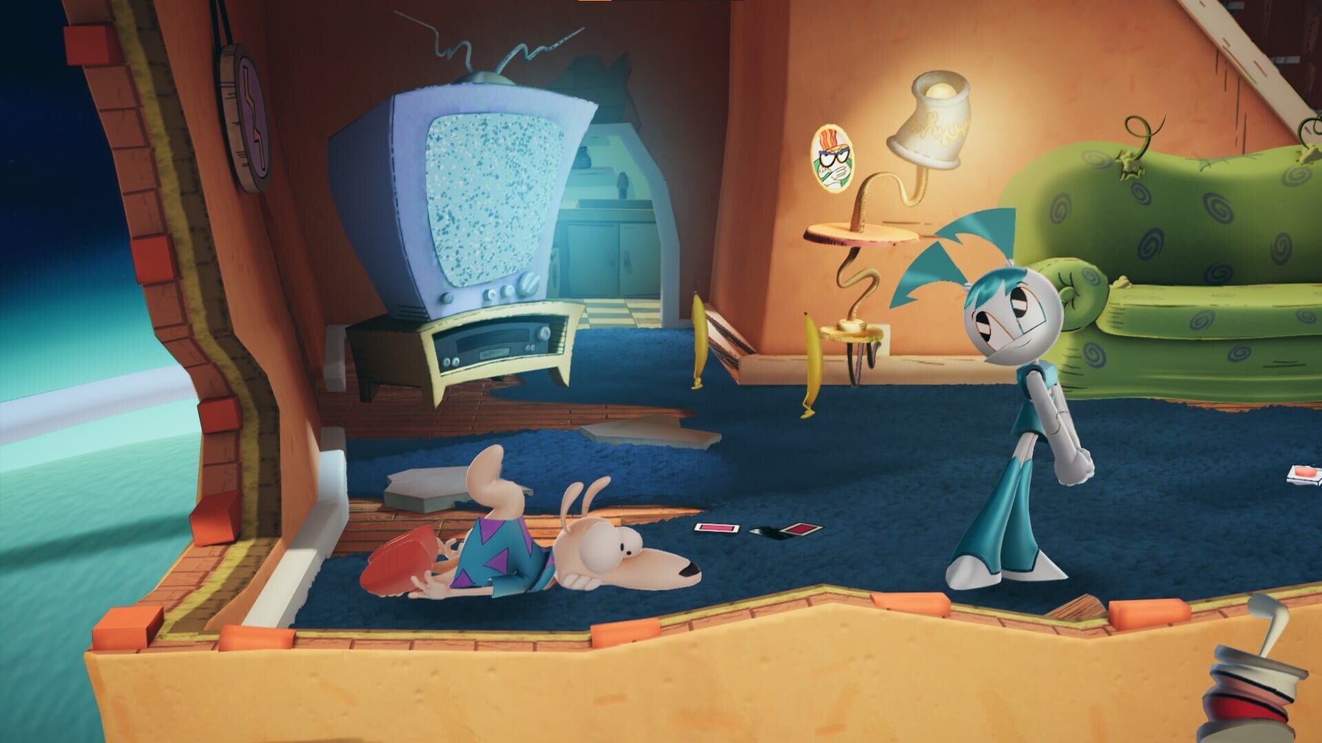 Screenshot for Nickelodeon All-Star Brawl: Rocko Brawler Pack