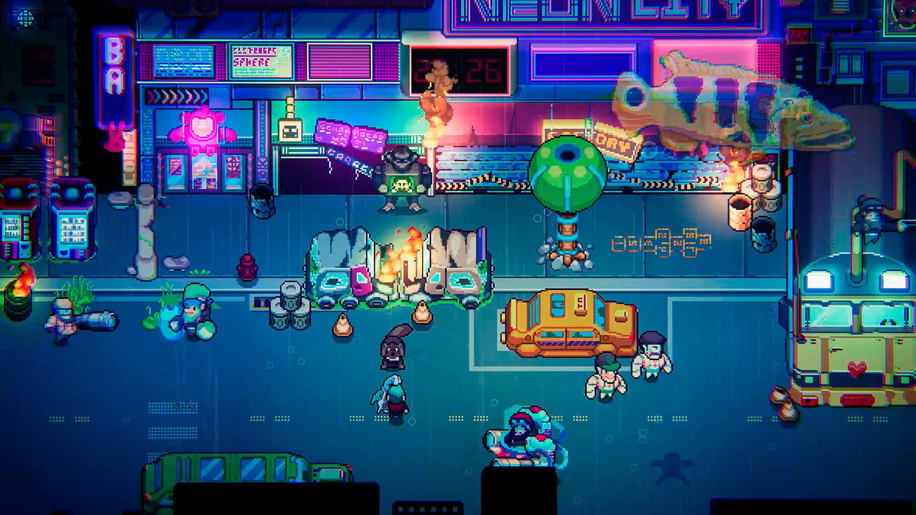 Screenshot for Cyberwar: Neon City