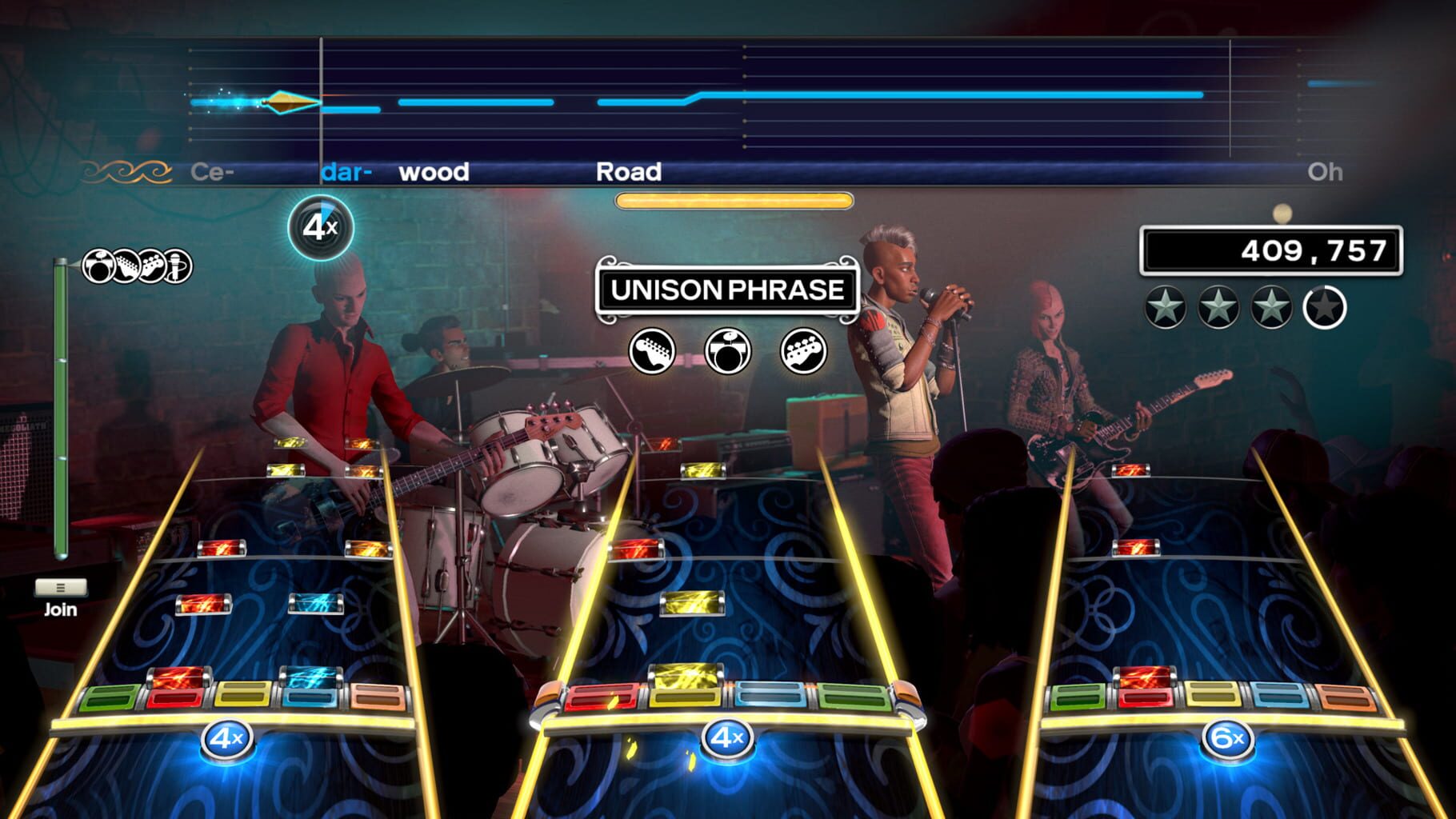 Screenshot for Rock Band 4: Rivals Expansion