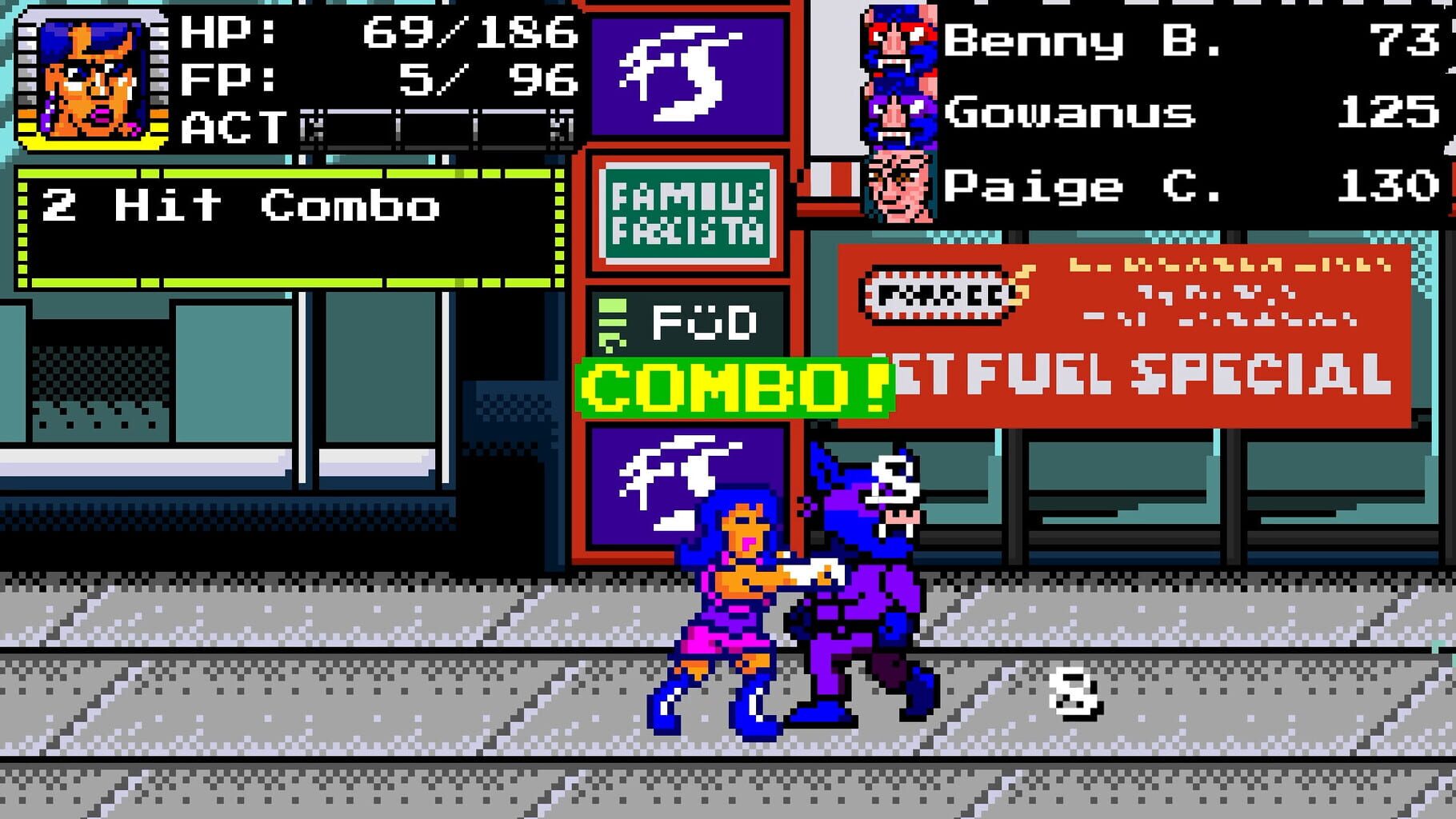 Screenshot for Treachery in Beatdown City: Ultra Remix