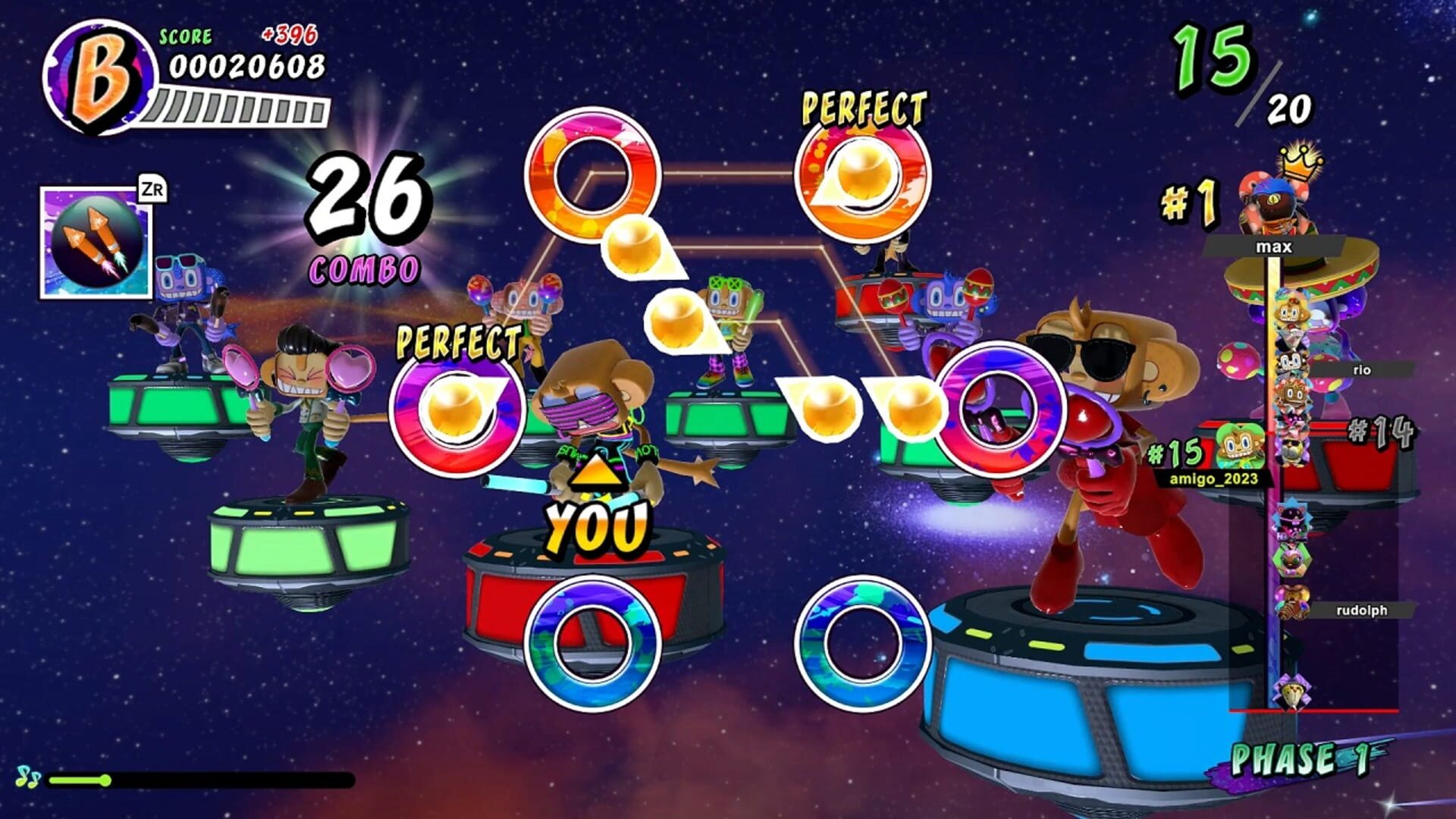 Screenshot for Samba de Amigo: Party Central