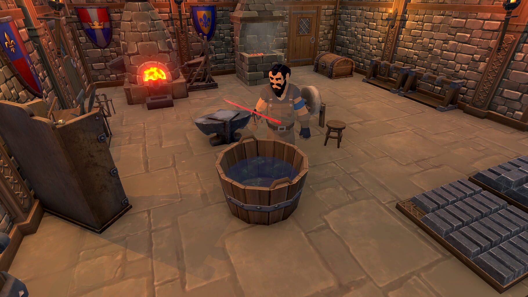 Screenshot for Blacksmith Master