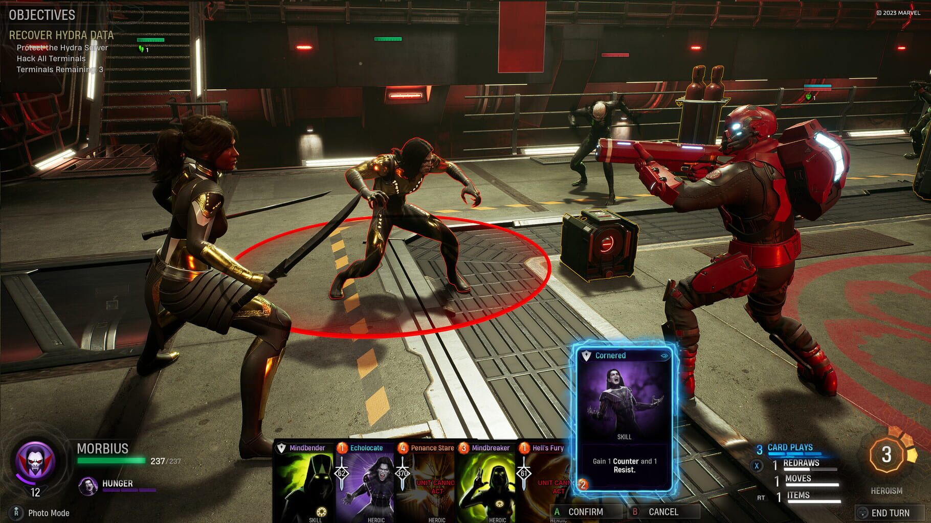 Screenshot for Marvel's Midnight Suns: The Hunger