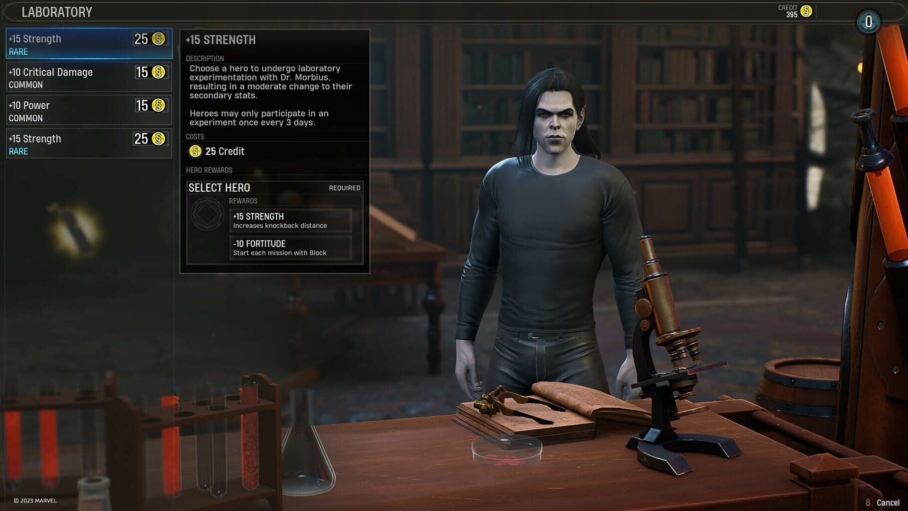 Screenshot for Marvel's Midnight Suns: The Hunger