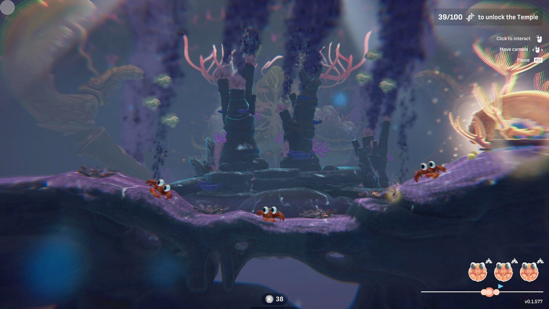 Screenshot for Crab God