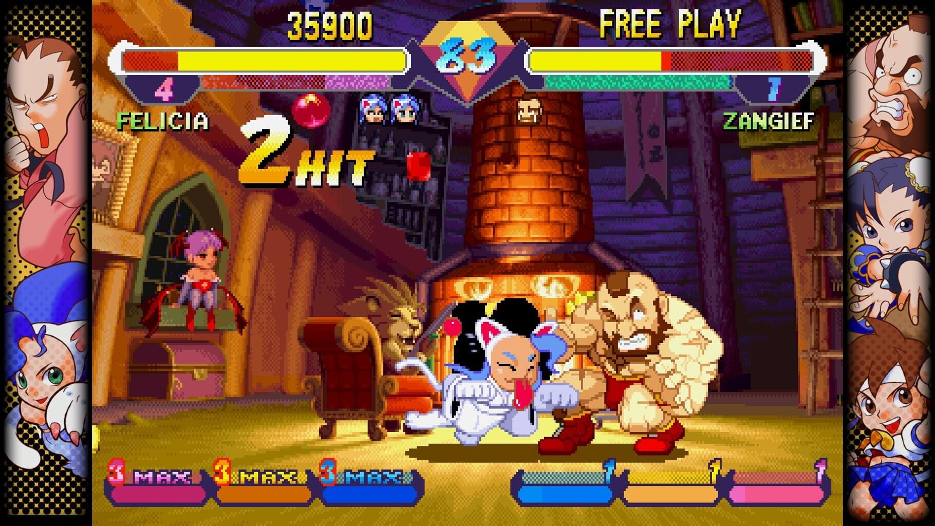 Screenshot for Capcom Fighting Collection