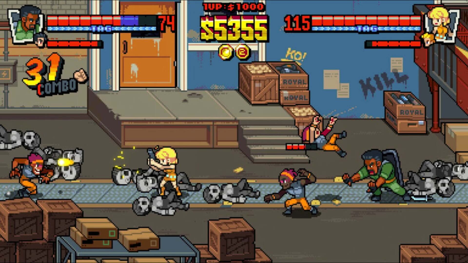 Screenshot for Double Dragon Gaiden: Rise of the Dragons