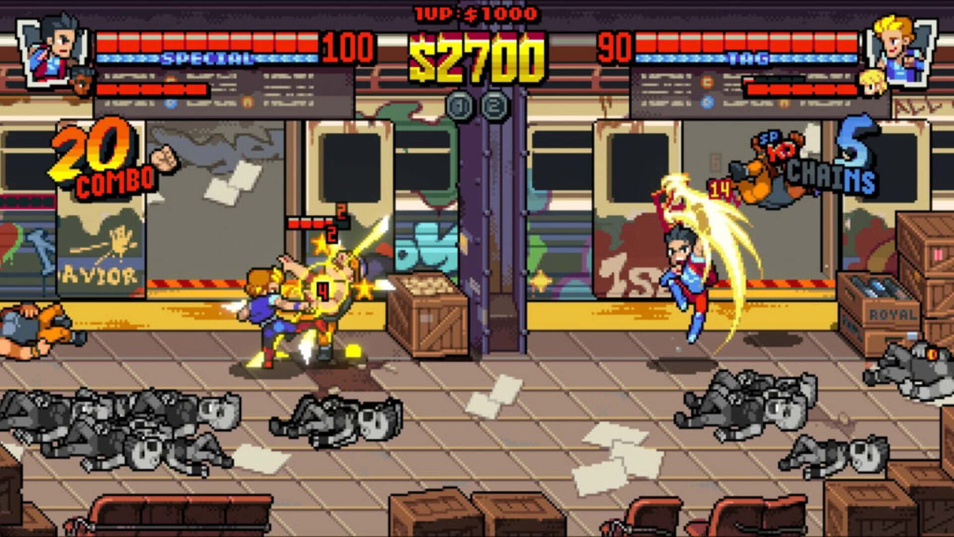 Screenshot for Double Dragon Gaiden: Rise of the Dragons