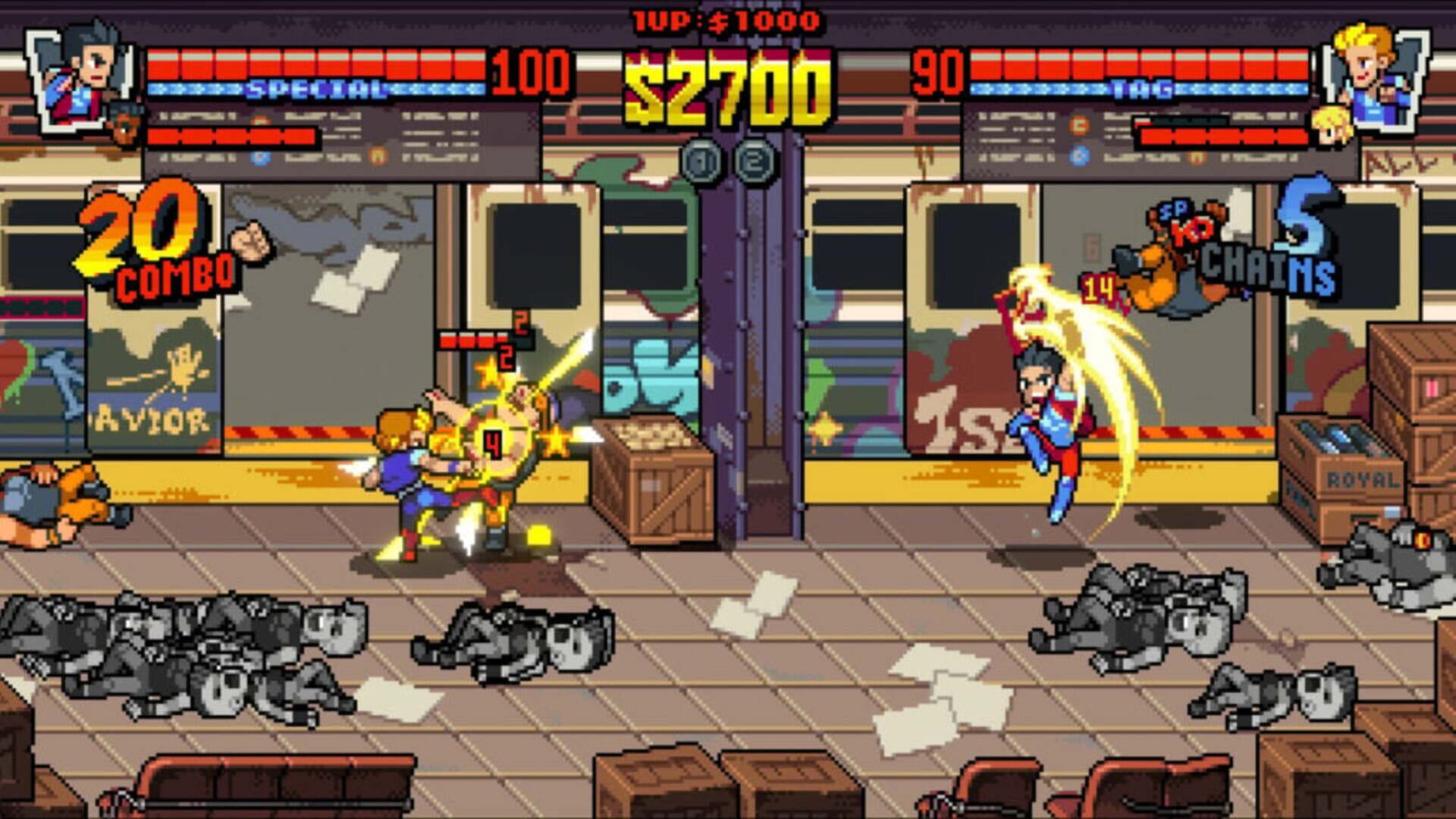 Screenshot for Double Dragon Gaiden: Rise of the Dragons