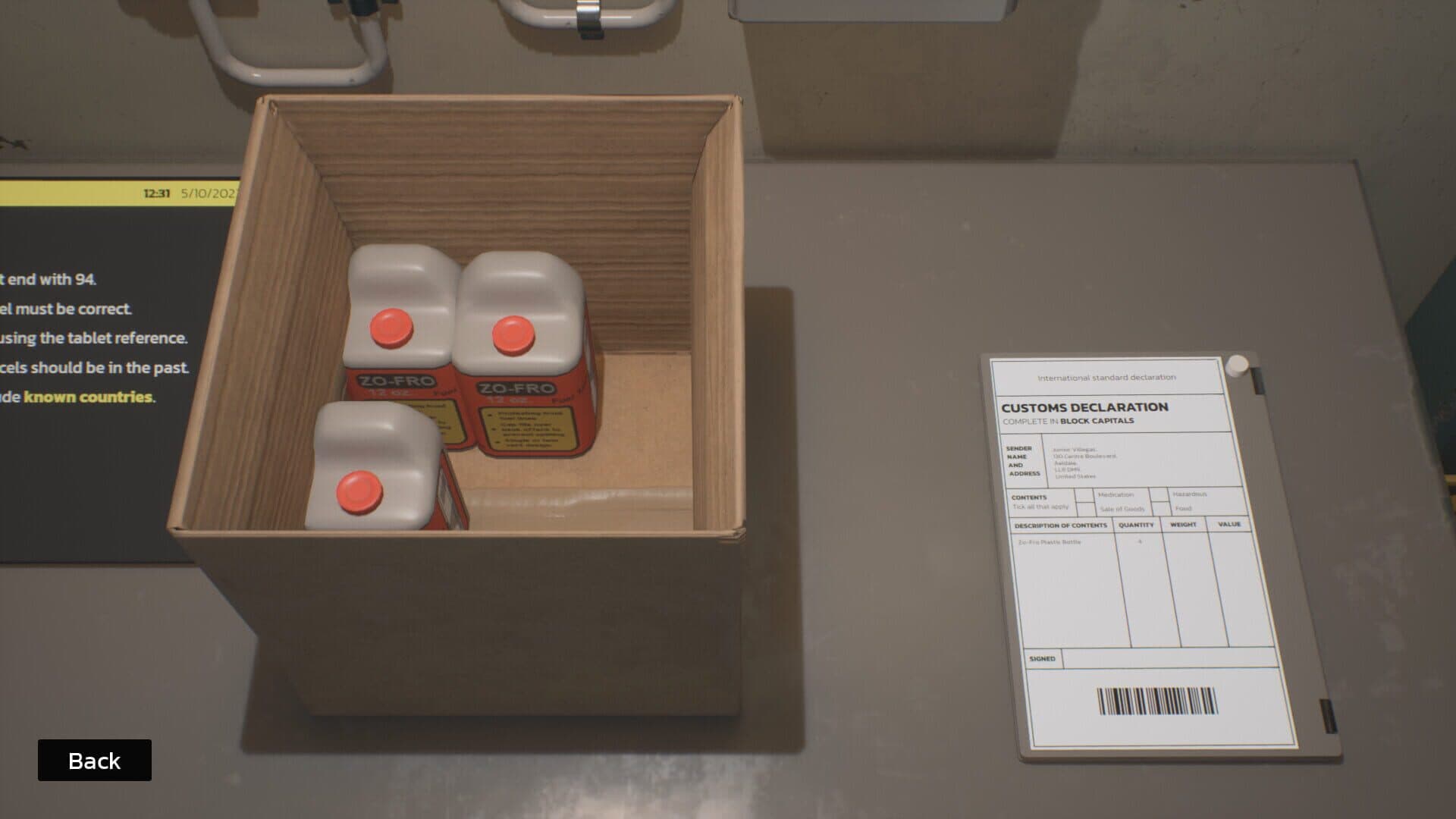 Screenshot for Parcel Simulator