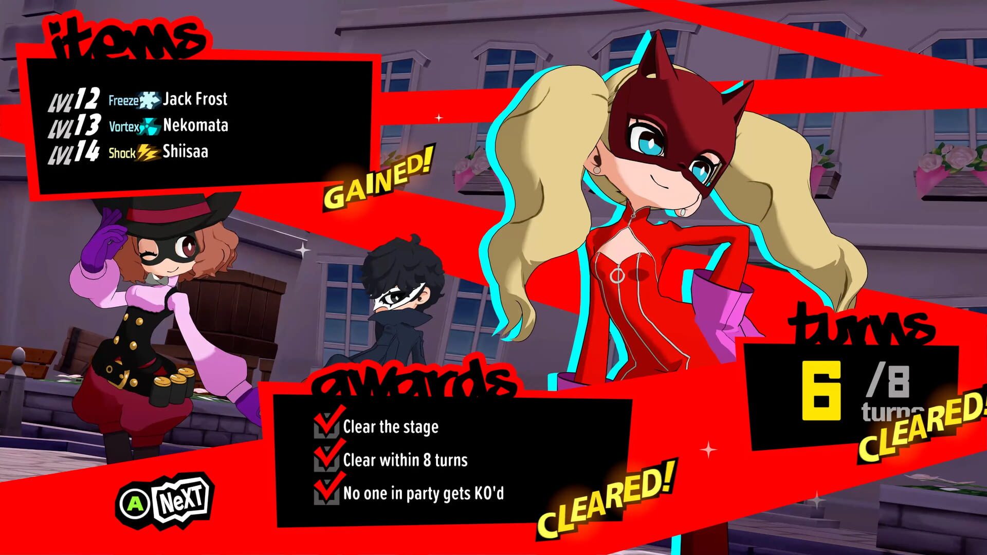 Screenshot for Persona 5 Tactica