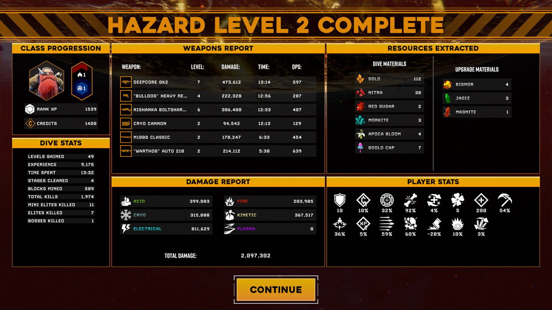 Screenshot for Deep Rock Galactic: Survivor