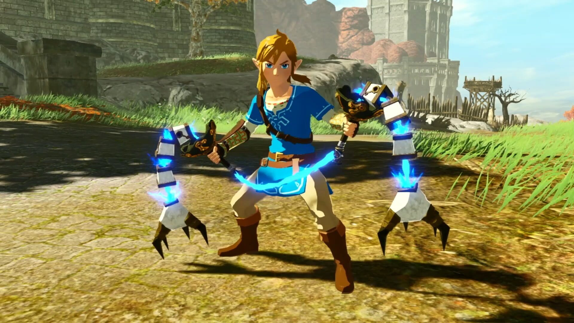 Screenshot for Hyrule Warriors: Age of Calamity - Wave 1: Pulse of the Ancients