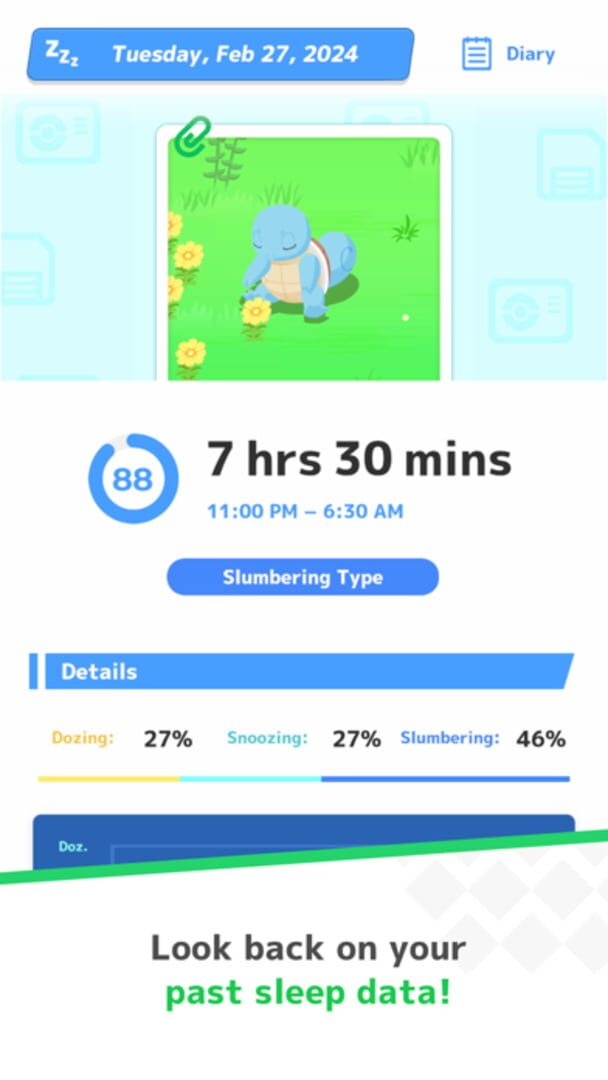 Screenshot for Pokémon Sleep