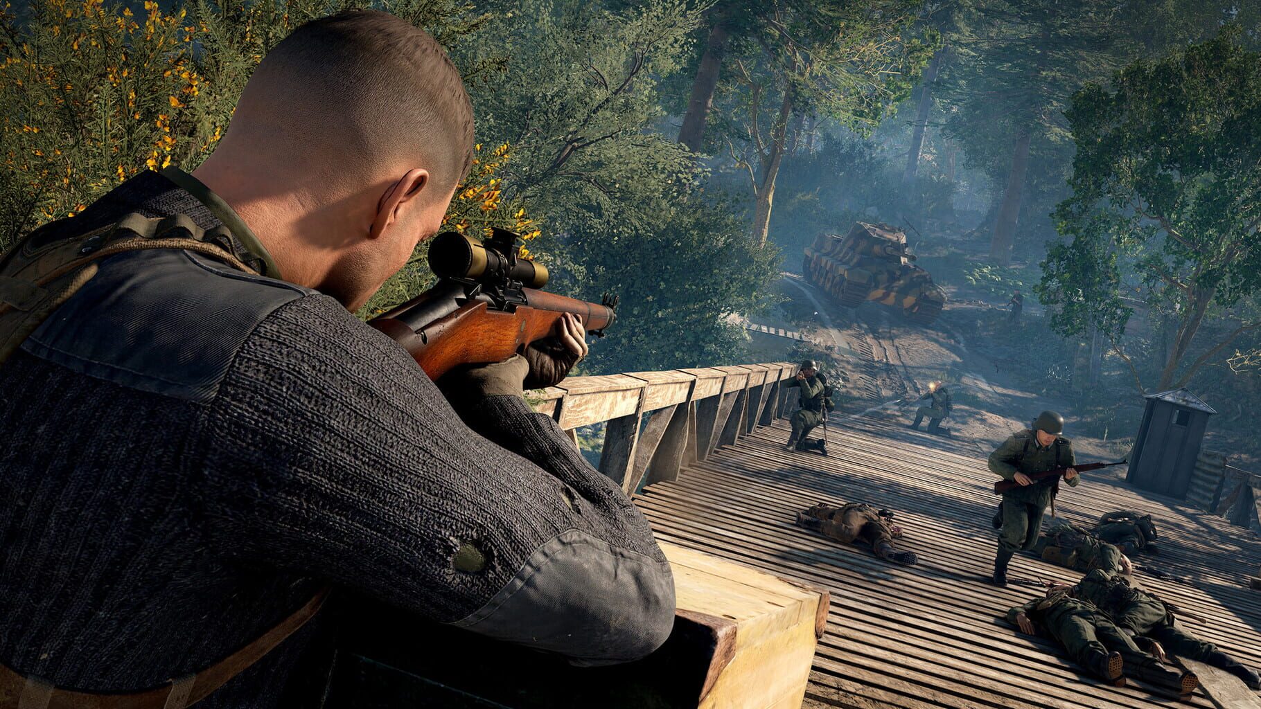 Screenshot for Sniper Elite 5: Rough Landing - Mission and Weapon Pack