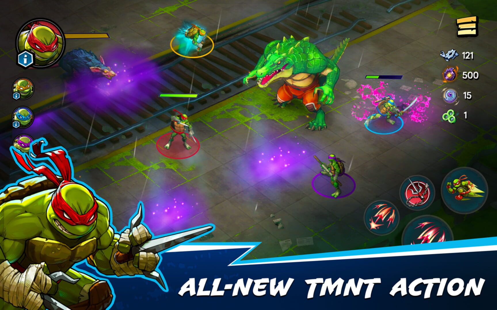 Screenshot for Teenage Mutant Ninja Turtles: Splintered Fate