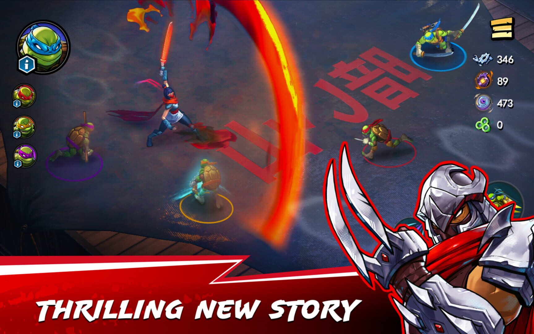 Screenshot for Teenage Mutant Ninja Turtles: Splintered Fate
