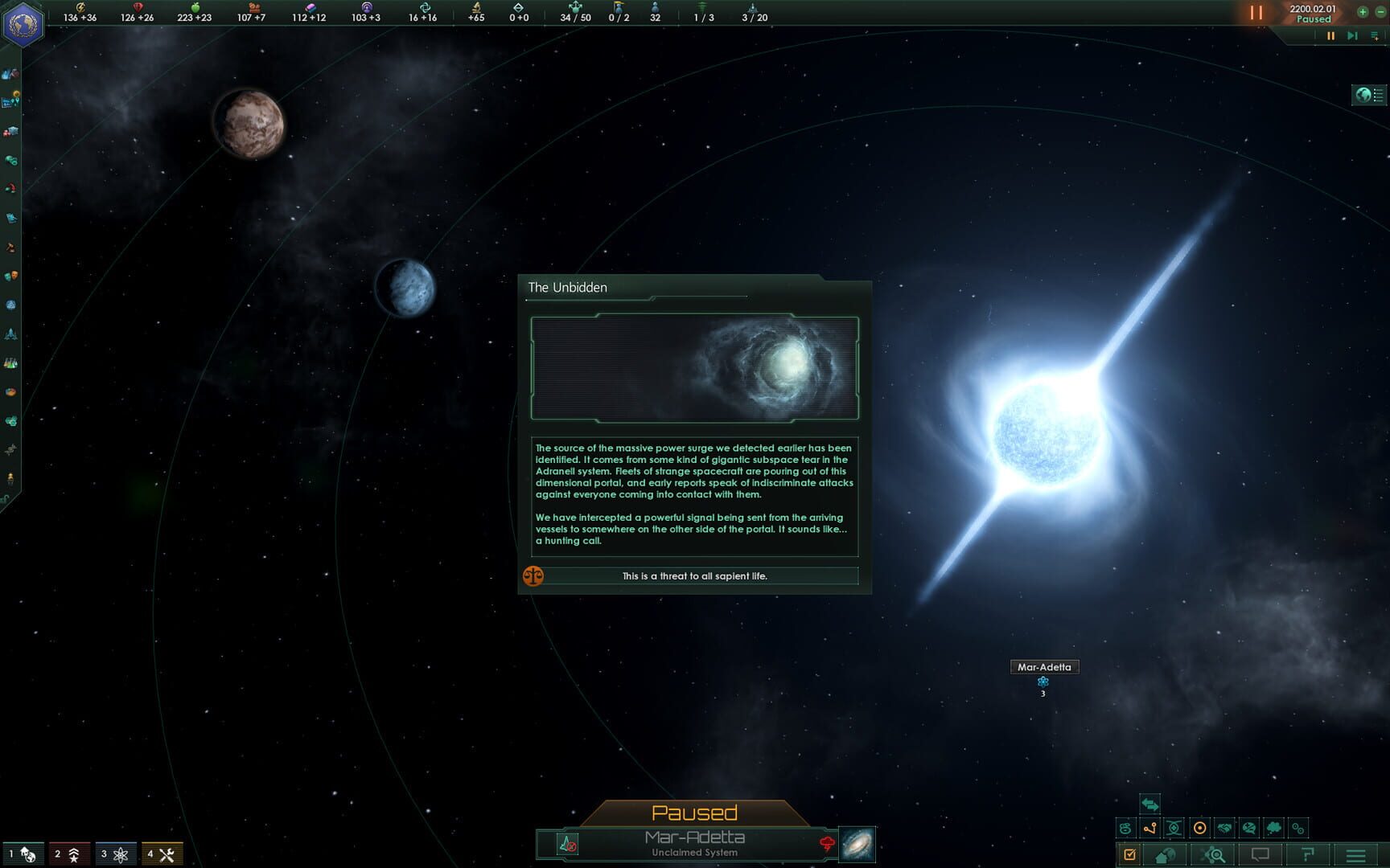 Screenshot for Stellaris