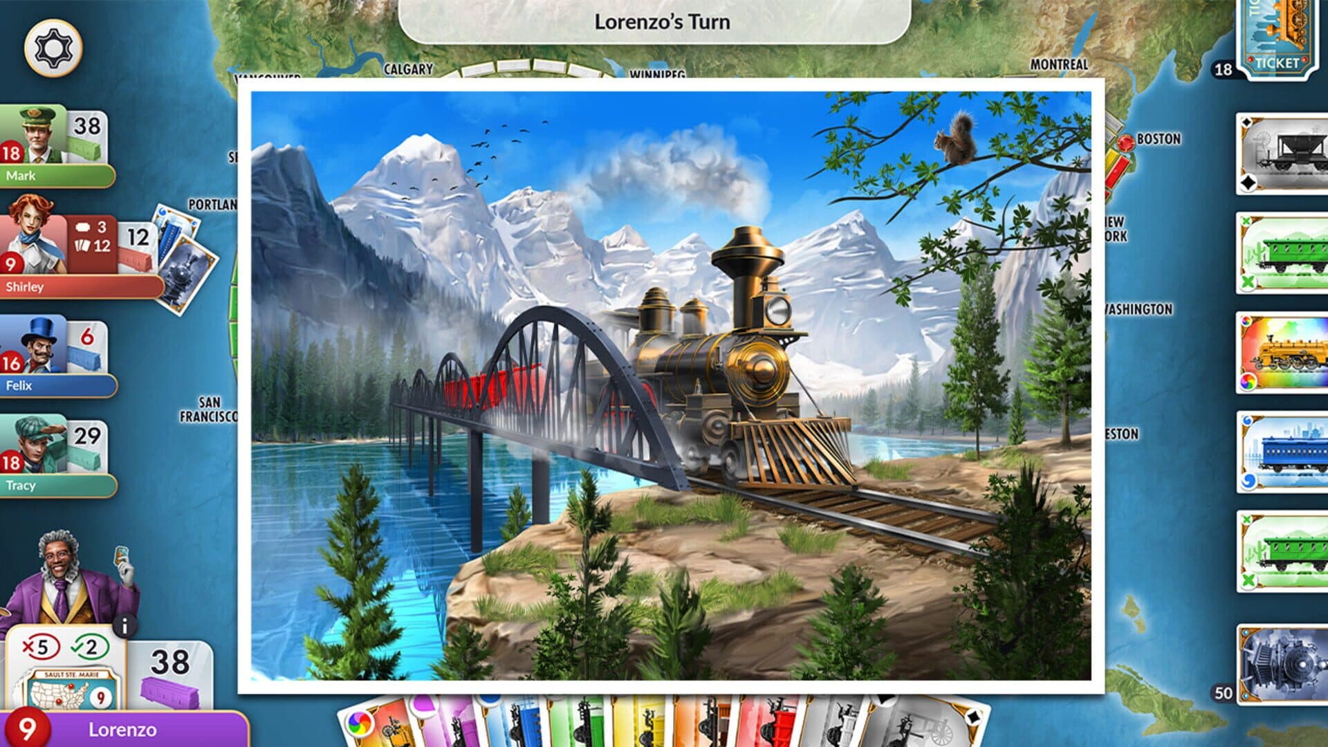 Screenshot for Ticket to Ride