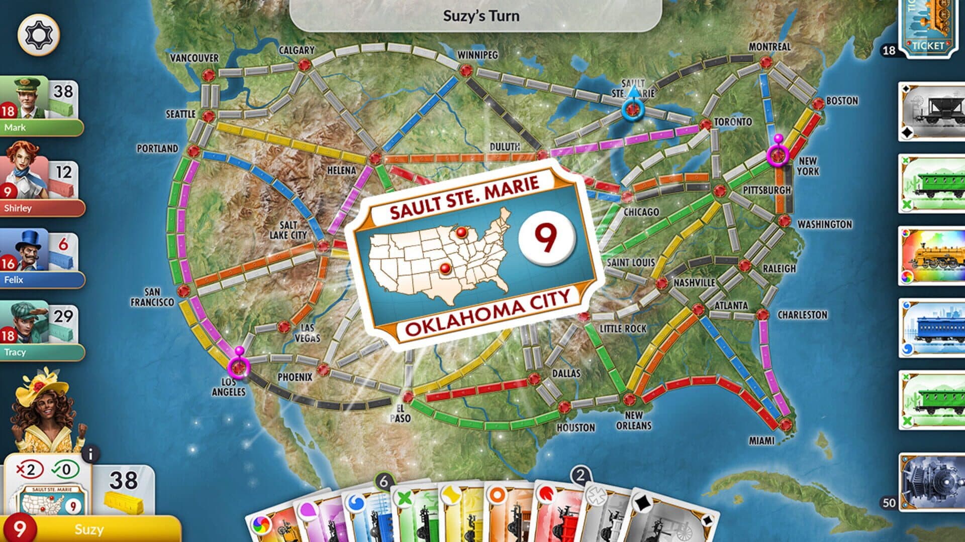 Screenshot for Ticket to Ride
