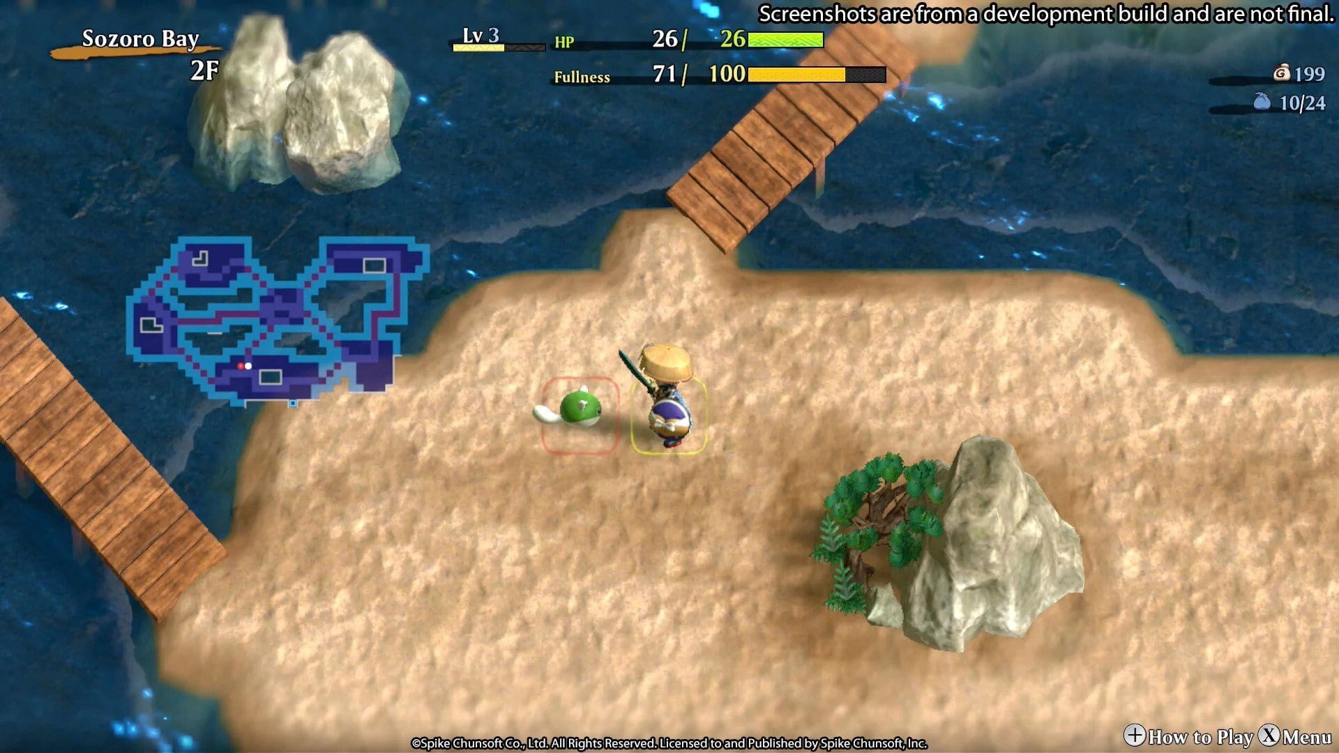 Screenshot for Shiren the Wanderer: The Mystery Dungeon of Serpentcoil Island