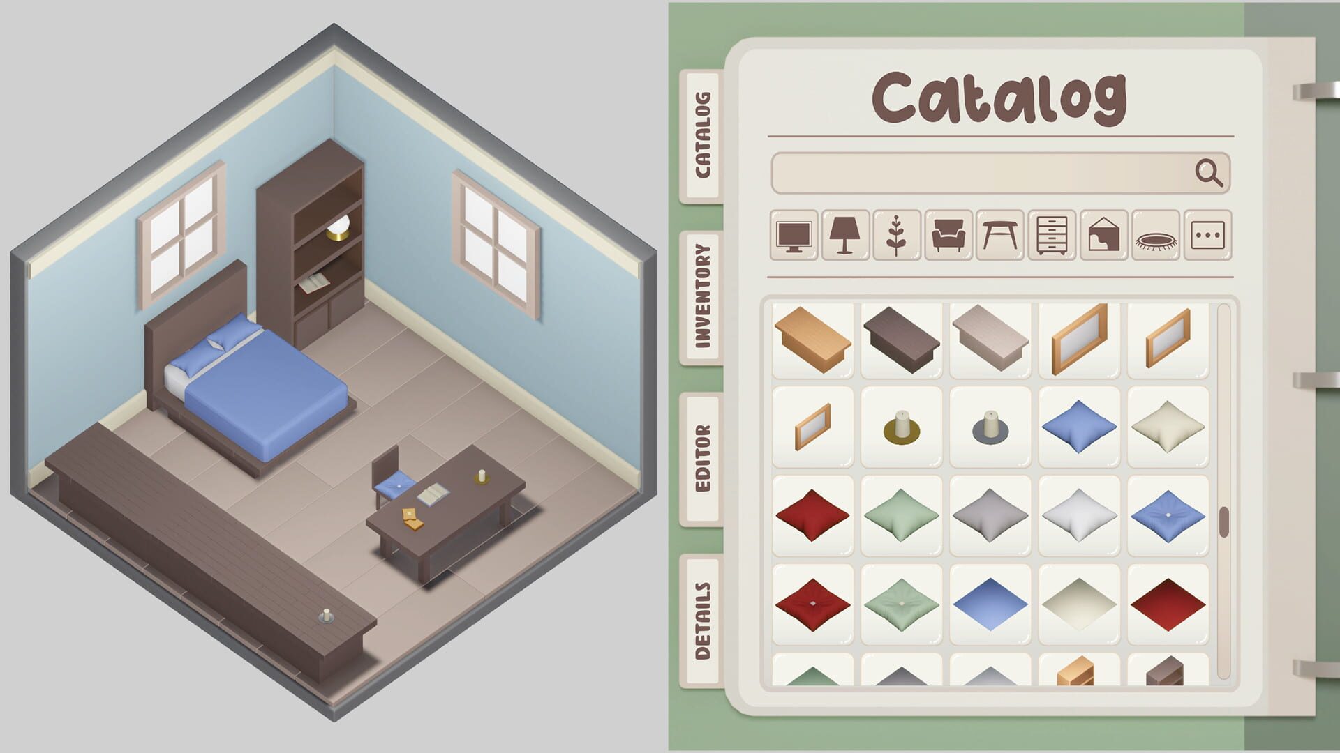 Screenshot for Cozy Room Decorator