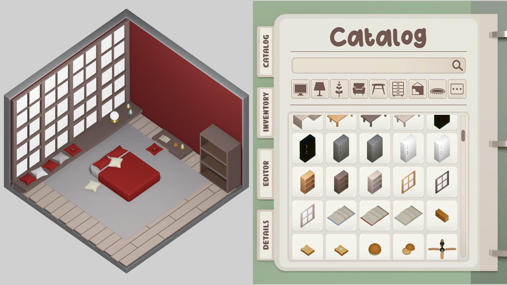 Screenshot for Cozy Room Decorator