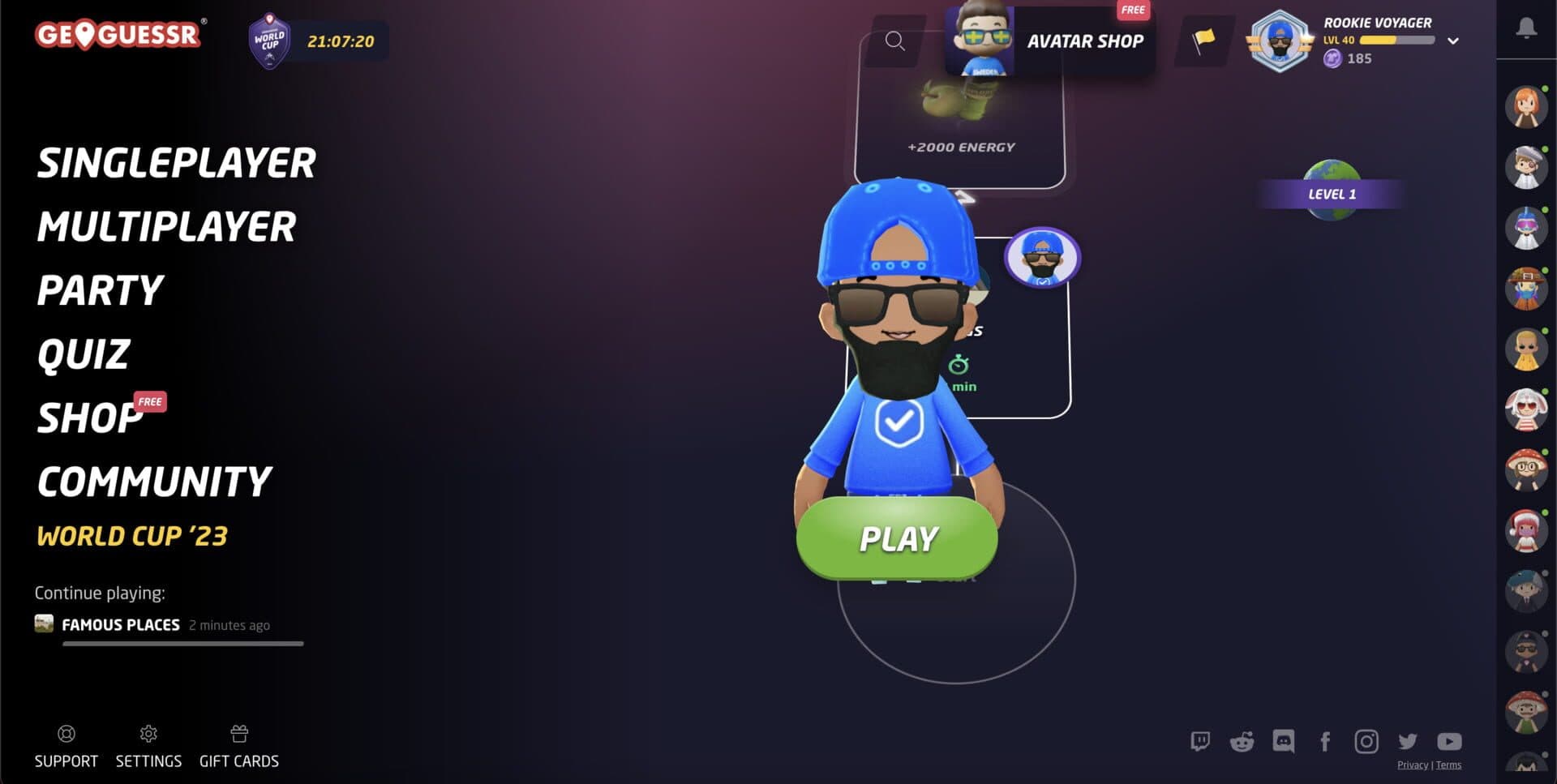 Screenshot for GeoGuessr