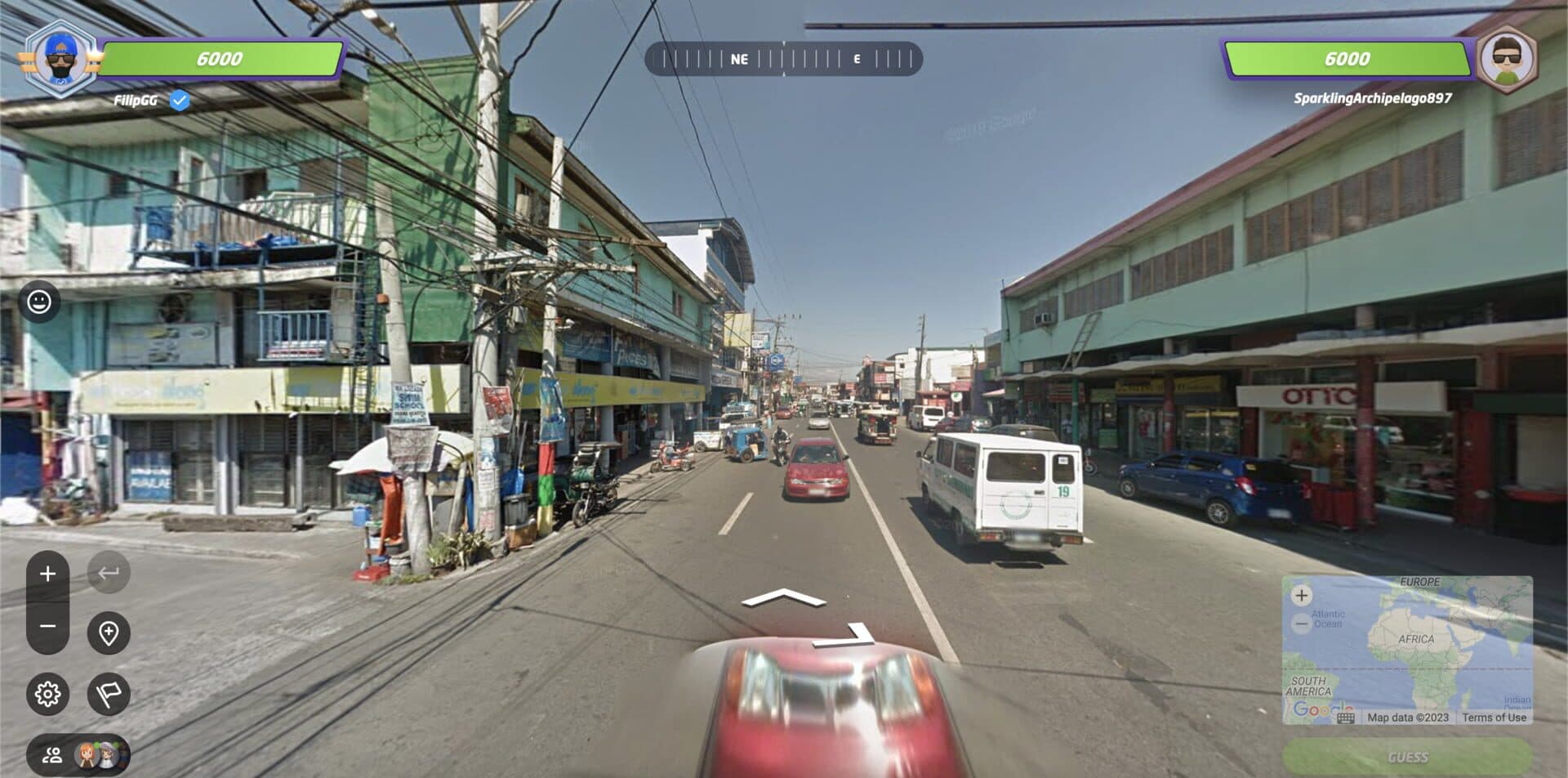 Screenshot for GeoGuessr