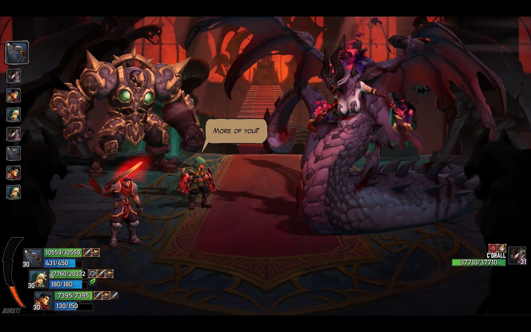 Screenshot for Battle Chasers: Nightwar