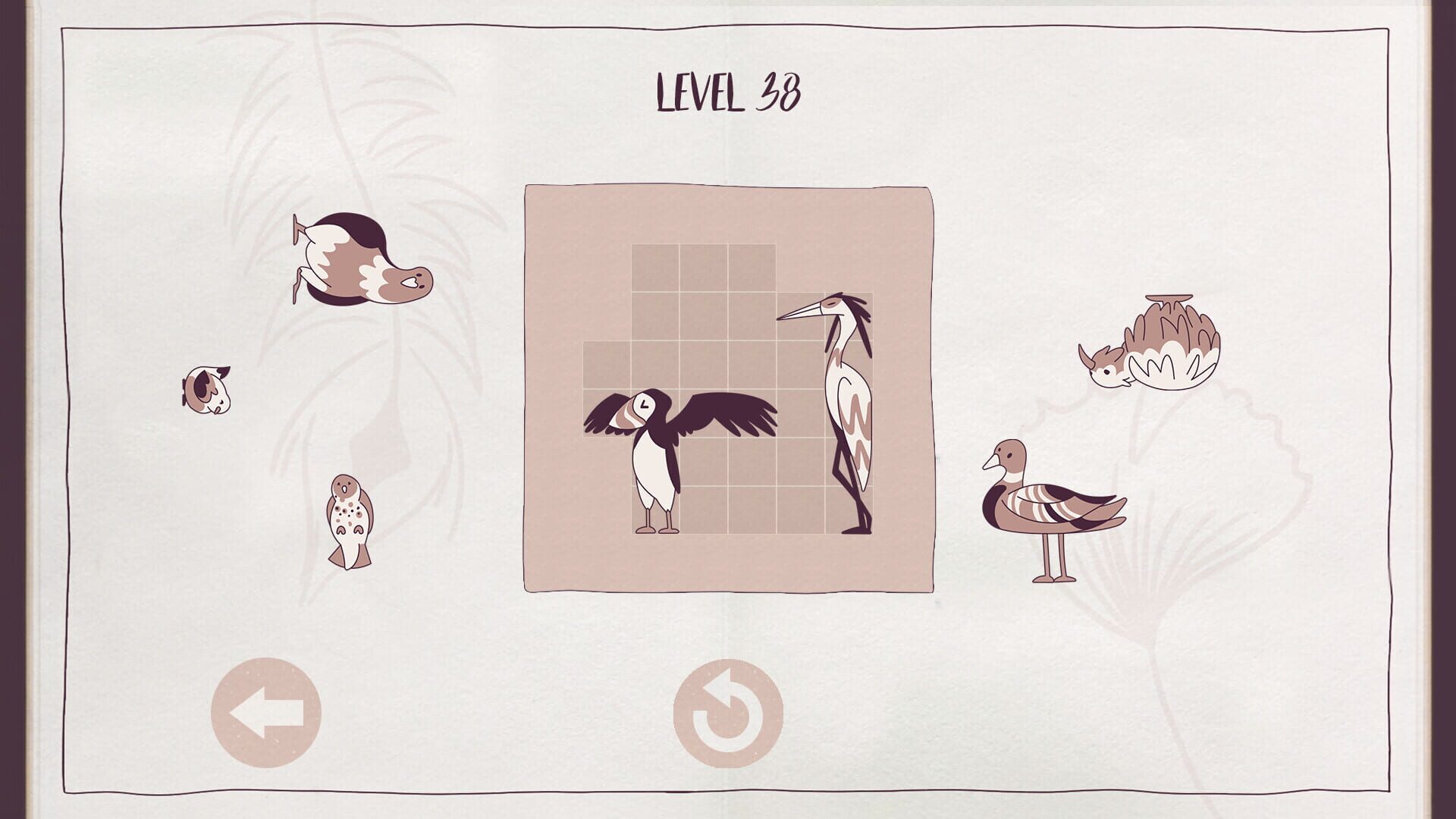 Screenshot for Birds Organized Neatly