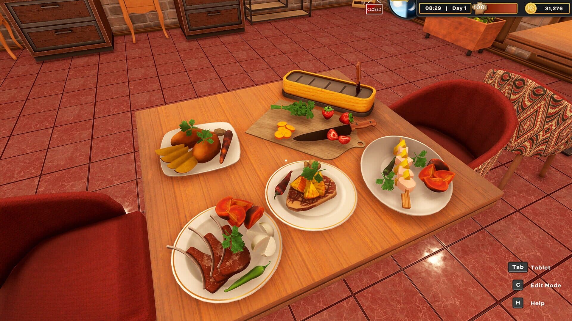 Screenshot for Kebab Chefs!: Restaurant Simulator