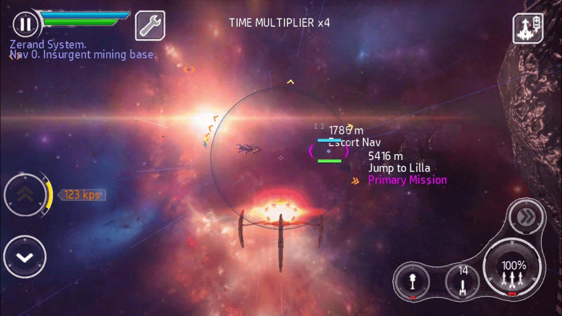 Screenshot for Stellar Wanderer DX