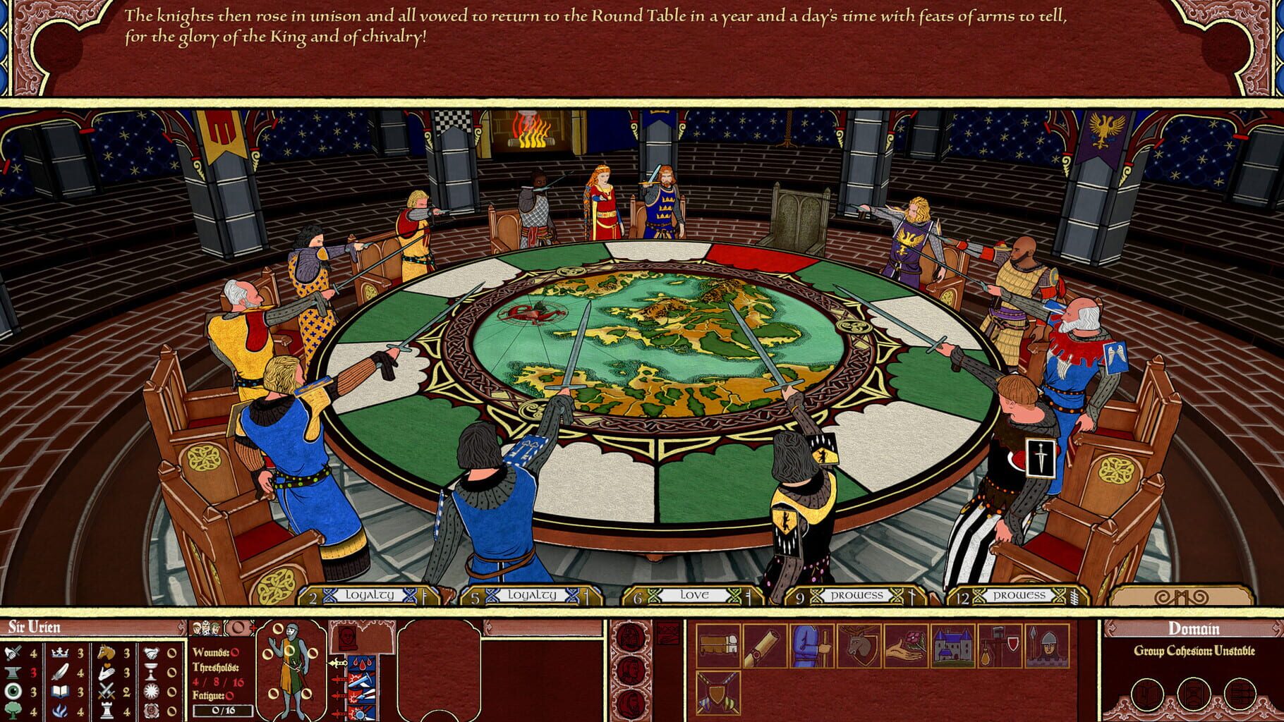 Screenshot for Legends of the Round Table