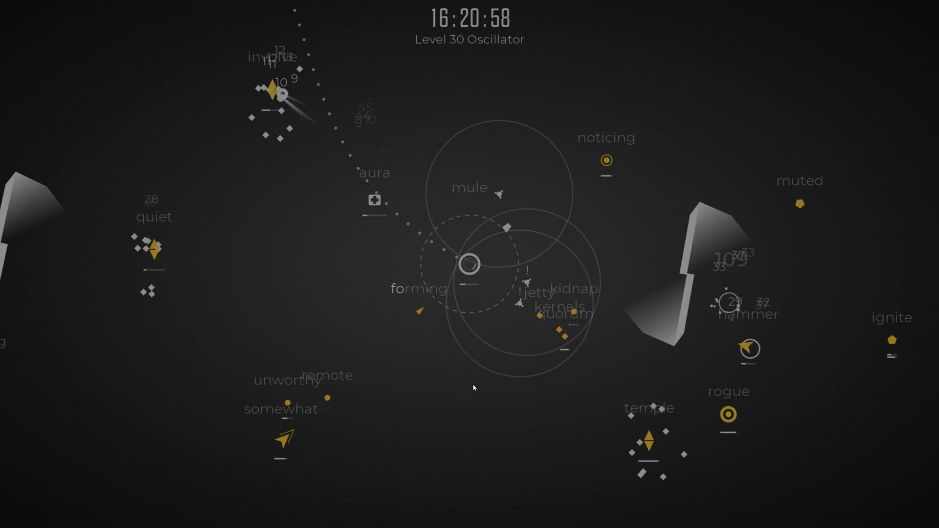 Screenshot for Glyphica: Typing Survival