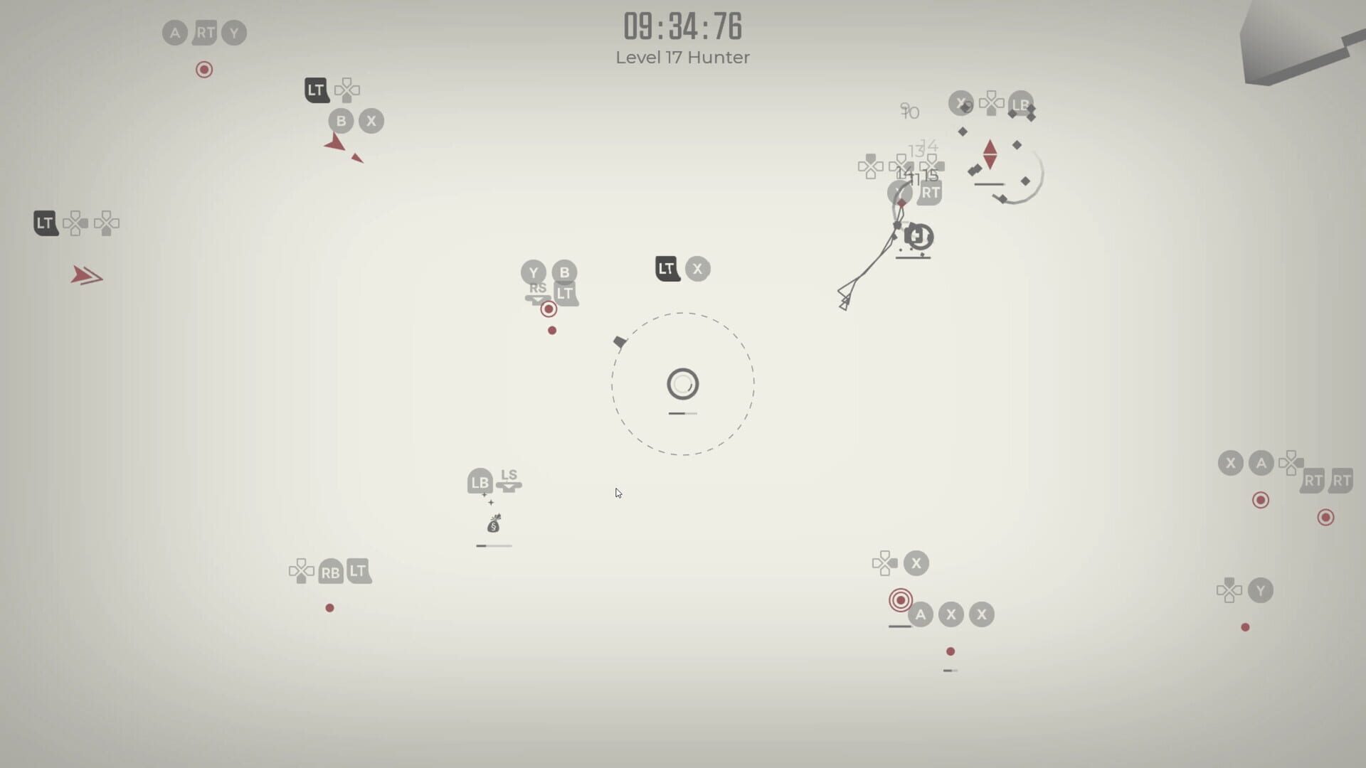 Screenshot for Glyphica: Typing Survival
