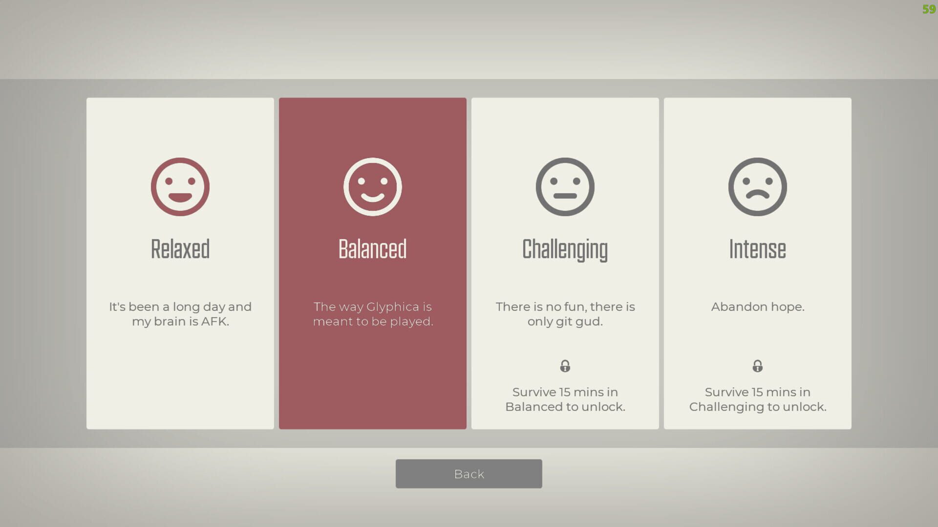 Screenshot for Glyphica: Typing Survival